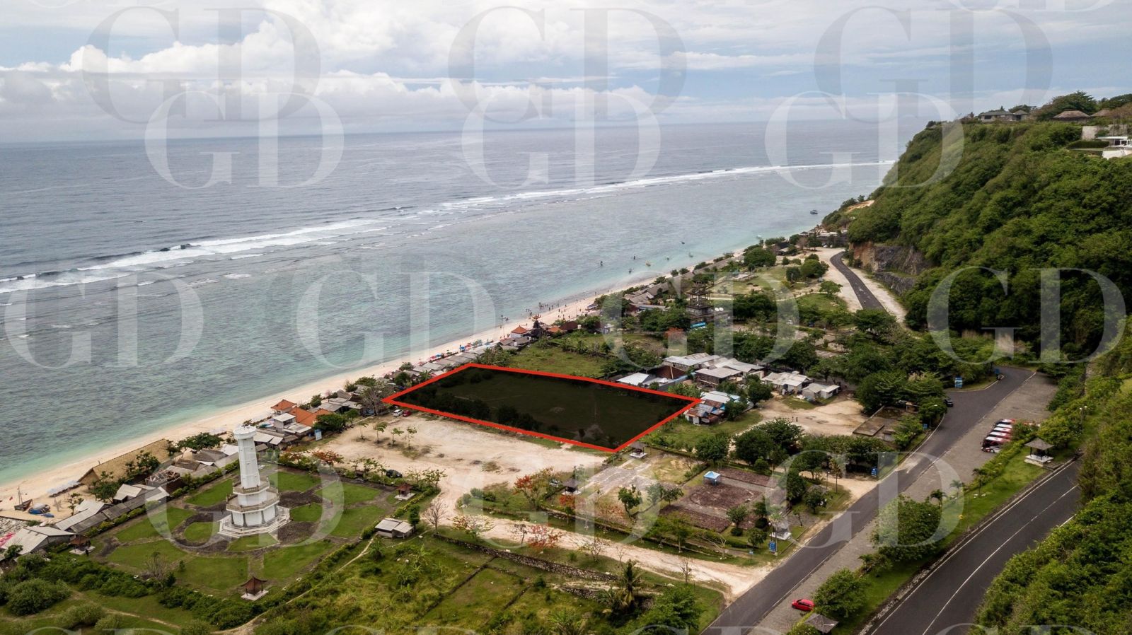 BEACHFRONT PLOT IN PANDAWA